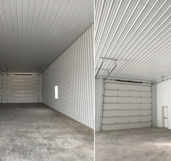 Liner Panel In A Pole Building